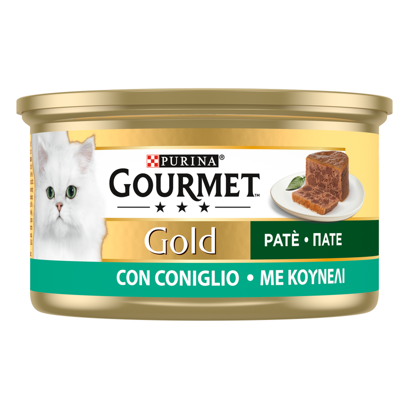 Gourmet Gold Cat Adult Patè con Coniglio 85 gr