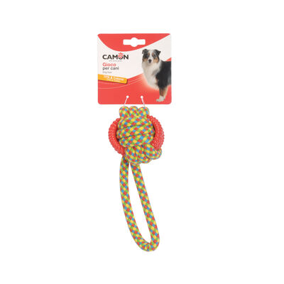 Camon Palla intrecciata con maniglia per Cani 22 cm