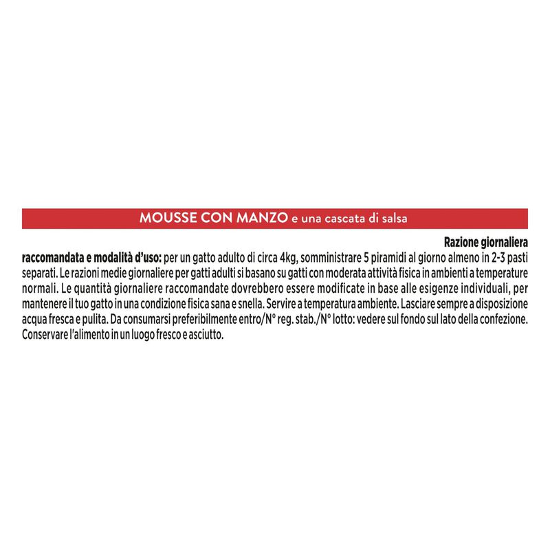 Gourmet Revelations Cat Manzo in mousse 4 pz x57 gr