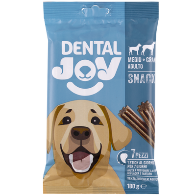 DentalJoy Dog Adult Medium&Large Snack 7 pz - Scad. Novembre 25
