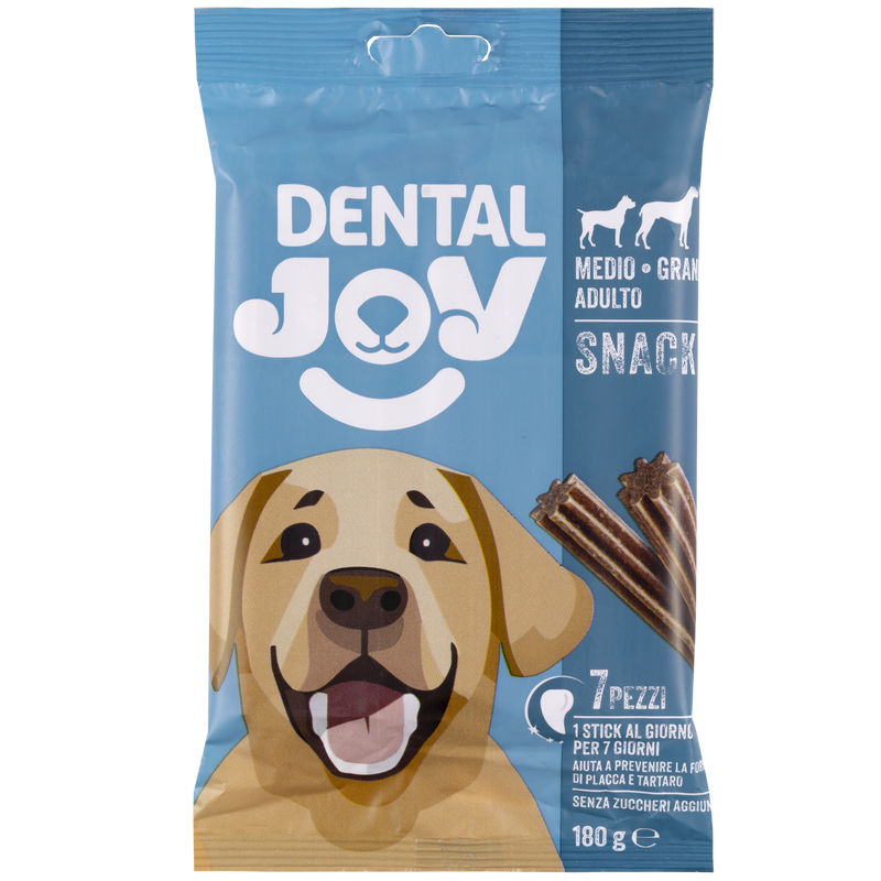 DentalJoy Dog Adult Medium&Large Snack 7 pz - Scad. Novembre 25