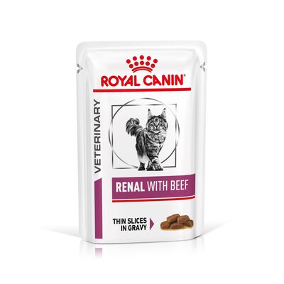 Royal Canin Veterinary Diet Cat Renal con Manzo 12x85 gr