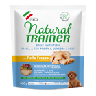 Natural Trainer Dog Adult Small & Toy Puppy & Junior con Pollo Fresco 800 gr image number 0