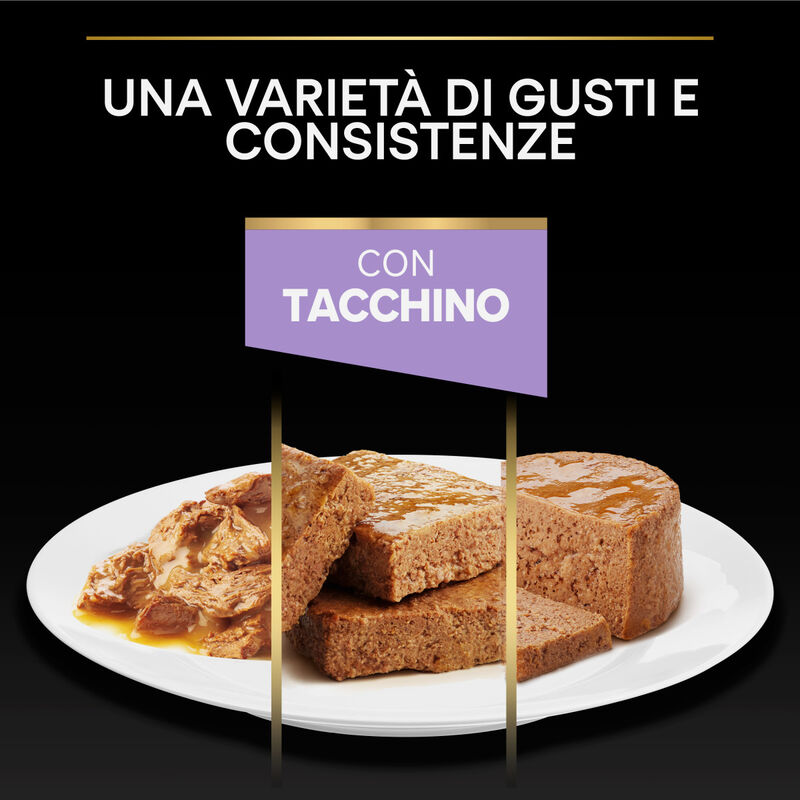 Purina Pro Plan Nutri Savour Cat Junior Pezzetti con Tacchino in Salsa 85 gr