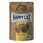 Happy Cat Bio Organic Pollo e tacchino 85 gr image number 0