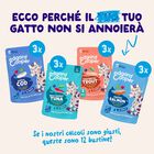 Edgard & Cooper Bocconcini in Salsa per gatti adulti Pesce 12pzx85gr