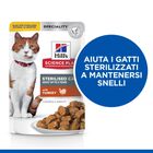 Hill's Science Plan Cat Adult Sterilised con Tacchino 85 gr