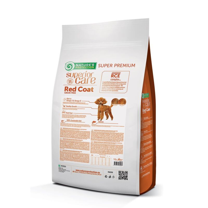 Nature's Protection Superior Care Crocchette per cani junior Salmone 1,5 kg