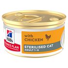 Hill's Science Plan Sterilised Adult Mousse per gatti adulti sterilizzati con Pollo 85 gr