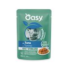 Oasy Bocconcini in Salsa per gatti adulti sterilizzati con Tonno 85 gr