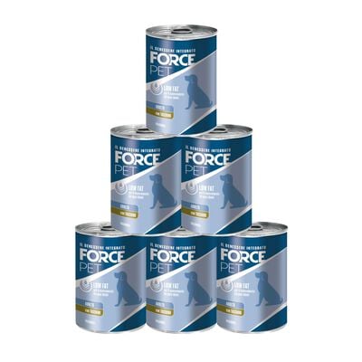 Forcepet Dog Adult Low Fat macinato con tacchino 400gr