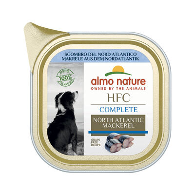 Almo Nature HFC Sgombro 85g - Alimento completo per cani HFC