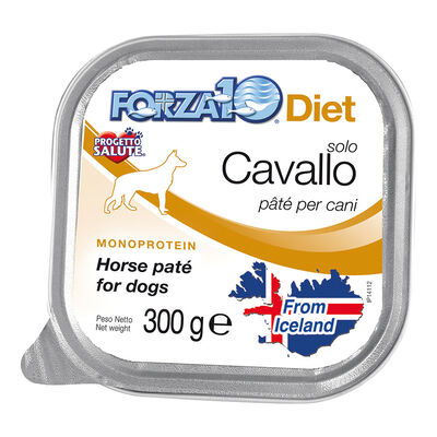 Forza10 Diet Dog Solo Diet paté con Cavallo 300 gr