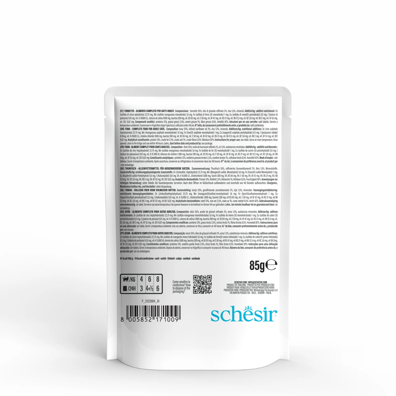 Schesir Cat Tonnetto in jelly 85 gr