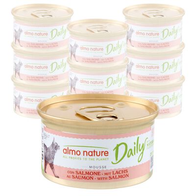 Almo Nature Daily Cat Adult Mousse Salmone 85g 