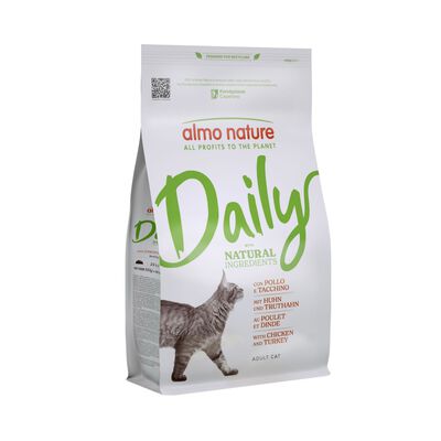 Almo Nature Daily Maintenance Cat Adult con Pollo e tacchino 1,2kg