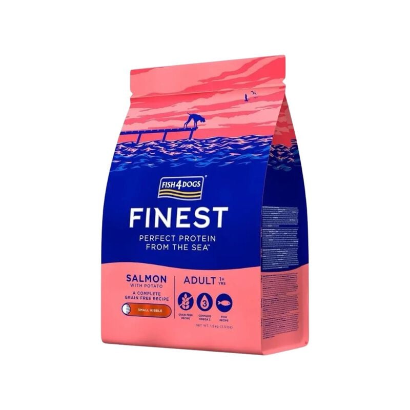 Fish4dogs Finest Dog Adult Small Salmone 6 kg