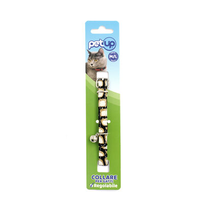 Petup Collare Gatto 10mm Maculato