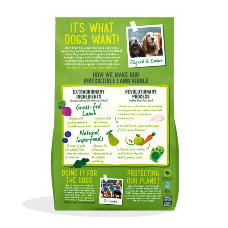 Edgard & Cooper Dog Adult Agnello 7 kg