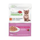 Natural Trainer Cat Kitten&Young Tacchino 85 gr