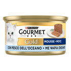 Gourmet Gold Cat Adult Mousse con Pesce dell'Oceano 85 gr
