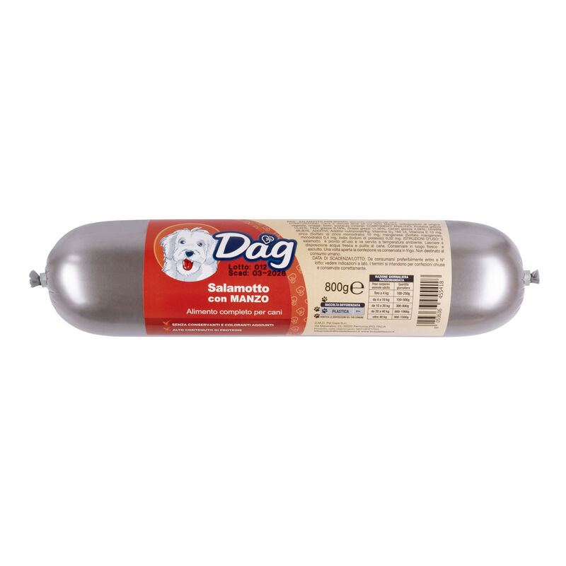 Dag Dog Salamotto con Manzo 800gr