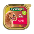 Naturalpet Dog Adulto Paté con Manzo e Vitello 150 gr