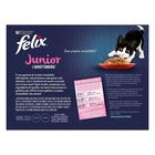 Felix Le Ghiottonerie Kitten Selezioni Deliziose Manzo e Pollo 12 x 85 gr