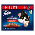 Felix Le Ghiottonerie Cat Adult con Manzo Pollo Coniglio e Agnello 24 x 85 gr