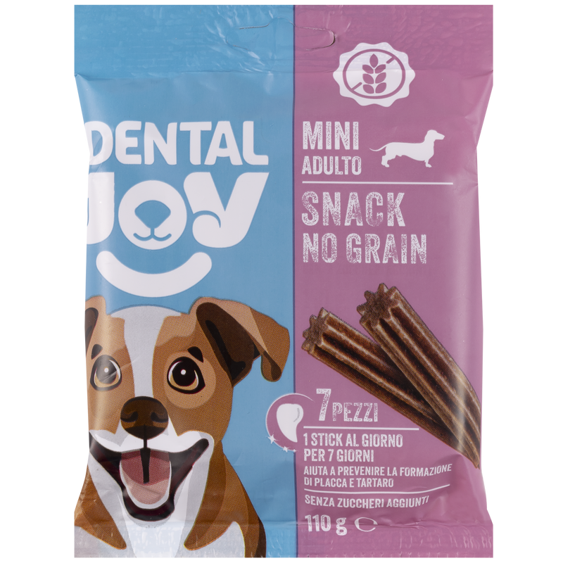 DentalJoy Dog Adult Mini Snack No Grain 7 pz - Scad. Novembre 25