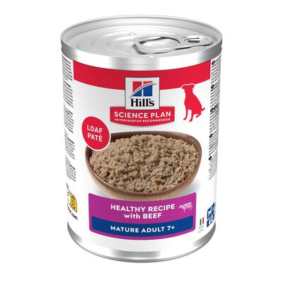 Hill's Science Plan Dog Adult Mature 7+ Manzo 370 gr