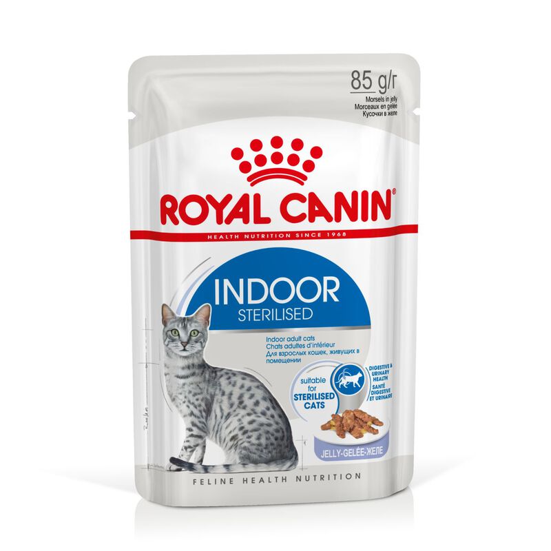 Royal Canin Cat Adult Indoor Sterilized Jelly 85 gr