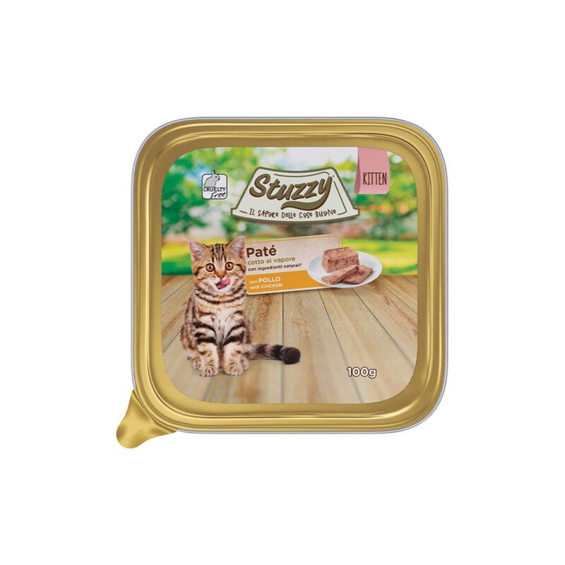 Stuzzy Cat Kitten Pat&eacute; con Pollo 100 gr