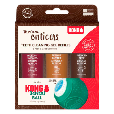 Tropiclean Enticers teeth cleaning gel reills