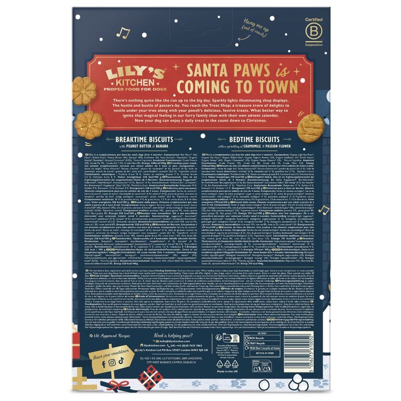 Lily's Kitchen Calendario Avvento 2025 per cani