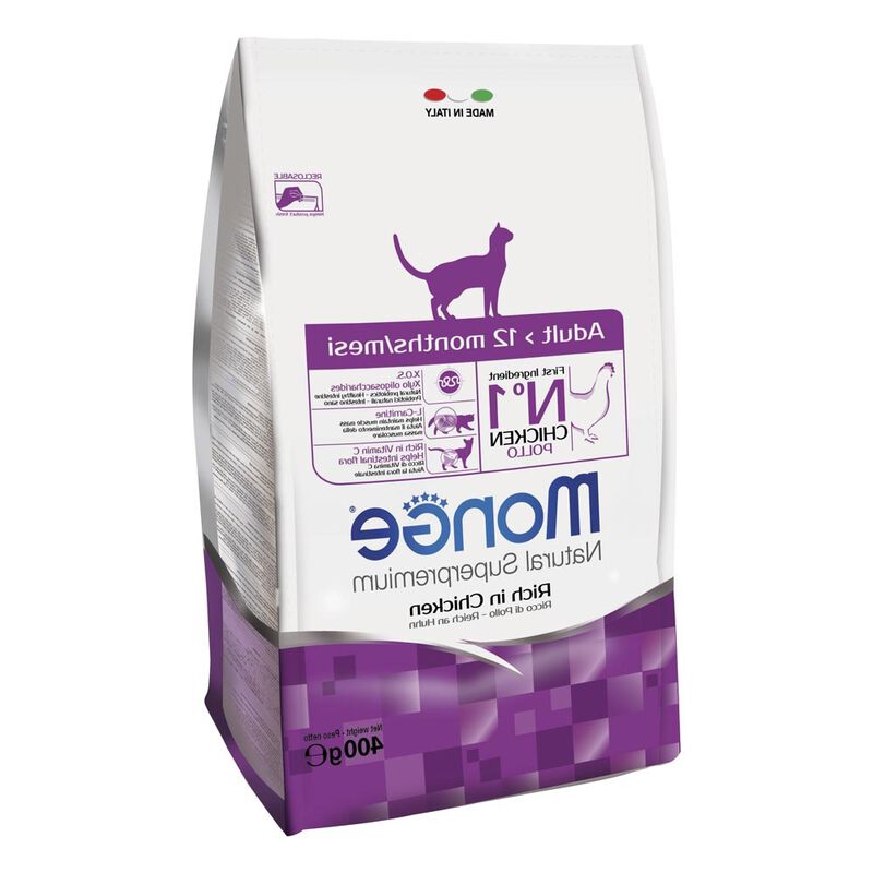 Monge Natural Superpremium Cat Adult Ricco in Pollo 400 gr