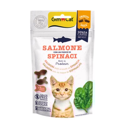 Gimcat Snack Salmone e Spinaci 50 g