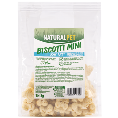 Naturalpet Dog Adult Mini&Medium Low fat 150gr