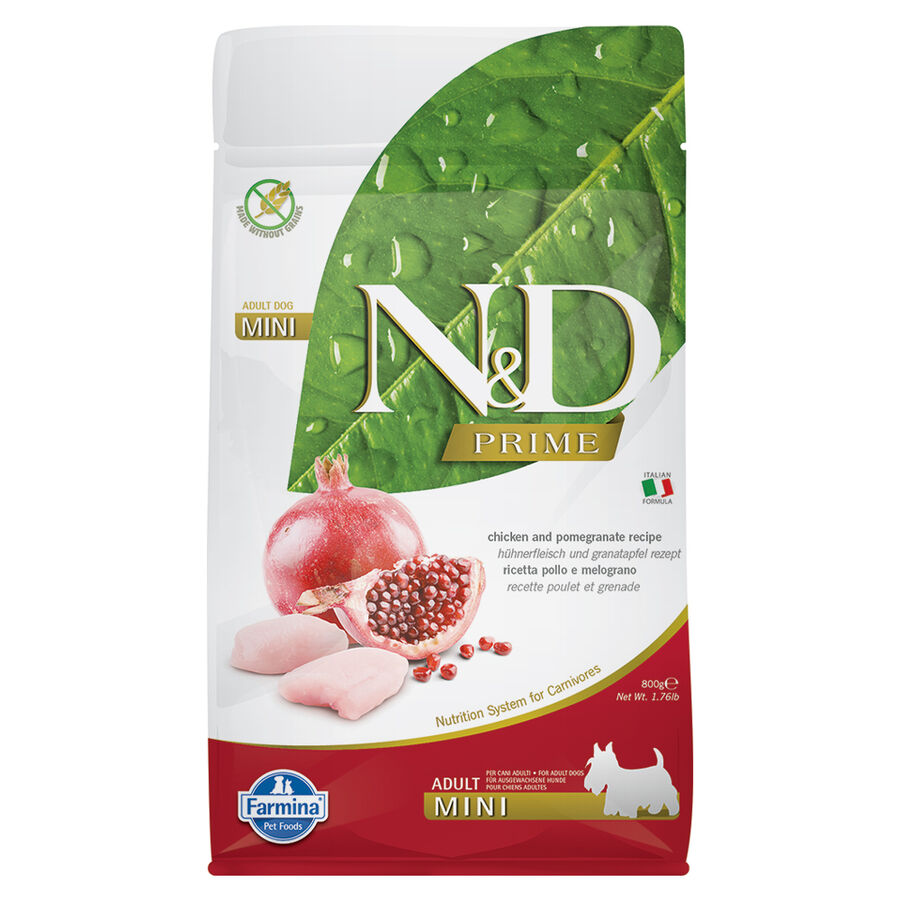 Farmina N&D Prime Dog Adult Mini Pollo e Melograno 800 gr
