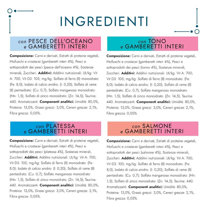 Gourmet Perle Cat Adult Piaceri del Mare 8 x 85 gr