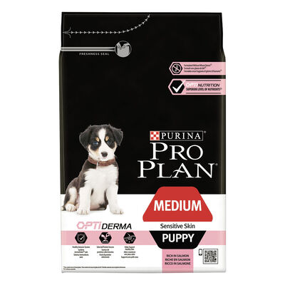 Purina Pro Plan Dog Puppy Medium OptiDerma 3 kg