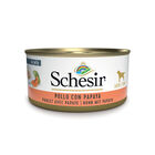 Schesir Dog Adult Pollo e Papaya 150 gr