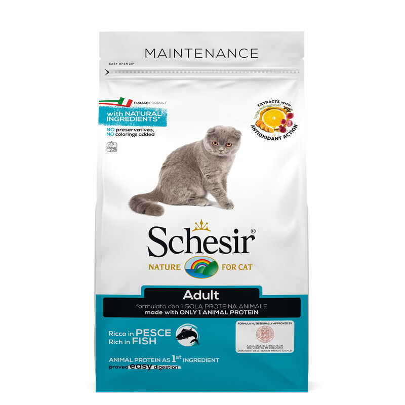 Schesir Cat Adult Ricco in Pesce 1,5 Kg