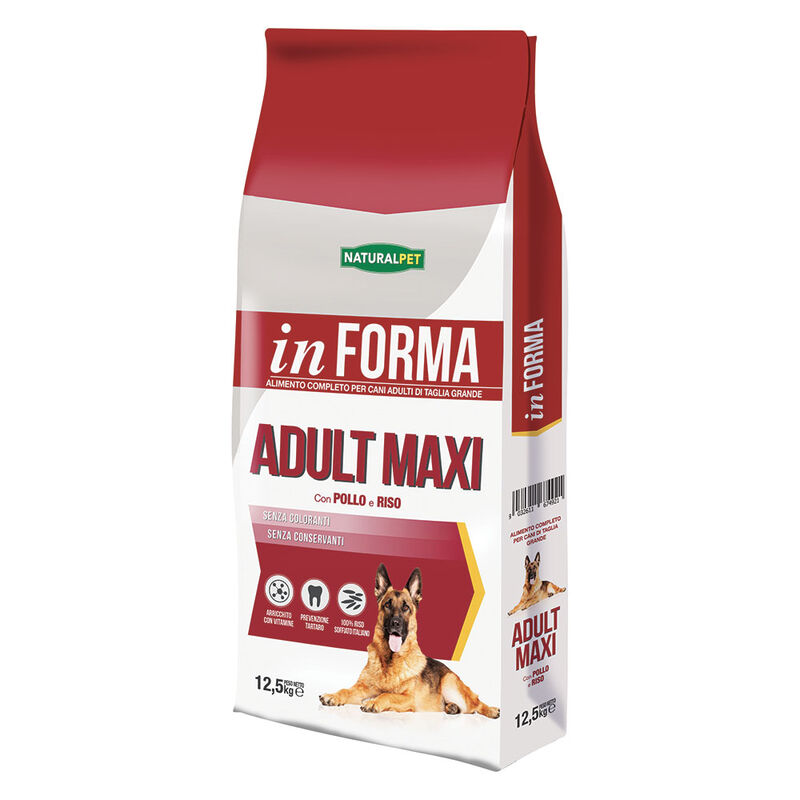 Naturalpet In Forma Dog Adult Maxi pollo e riso 12,5 kg