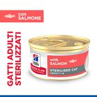 Hill's Science Plan Sterilised Adult Mousse per gatti sterilizzati con Salmone 85 gr
