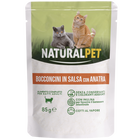 Naturalpet Cat Adult Bocconcini in salsa con Anatra 85gr