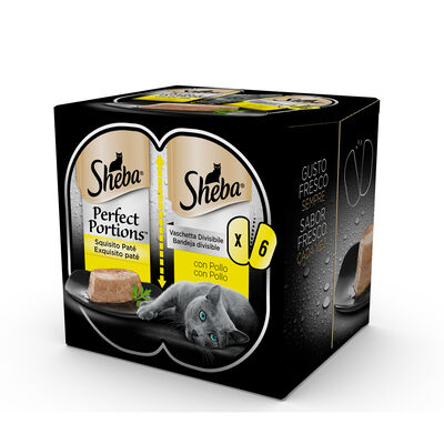 Sheba Cat Perfect Portions Pollo 6x37,5 gr