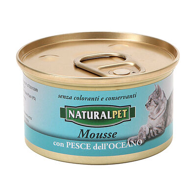Naturalpet Cat Adult Mousse con Pesce 85 gr