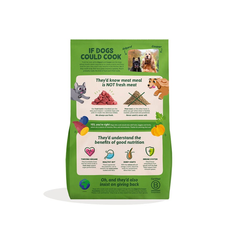 Edgard & Cooper Dog Adult Small all'Agnello 3kg