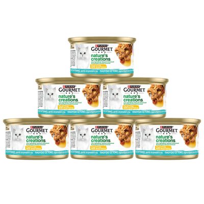 Gourmet Nature's Creations Cat Adult al Tonno con pomodori e riso 85 gr